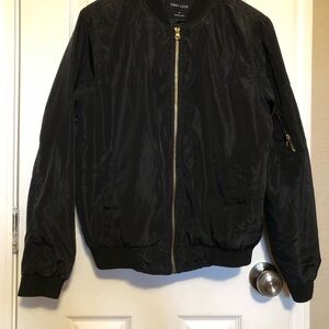 New Look Black Jacket with Gold Accents